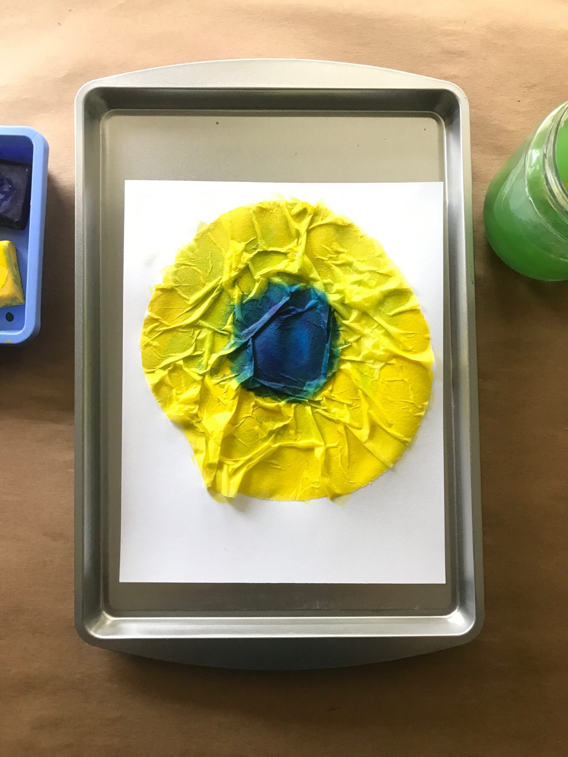 Sunflower Art Lesson