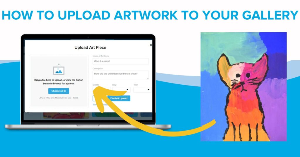 How to Upload Artwork to your Gallery Art to Remember