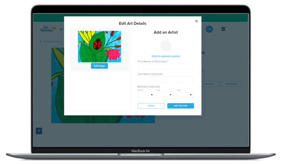 How To Add Additional Artists and Organize Artwork Art to Remember